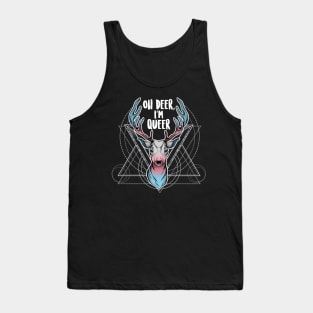 Transgender: Oh Deer, I'm Queer Tank Top